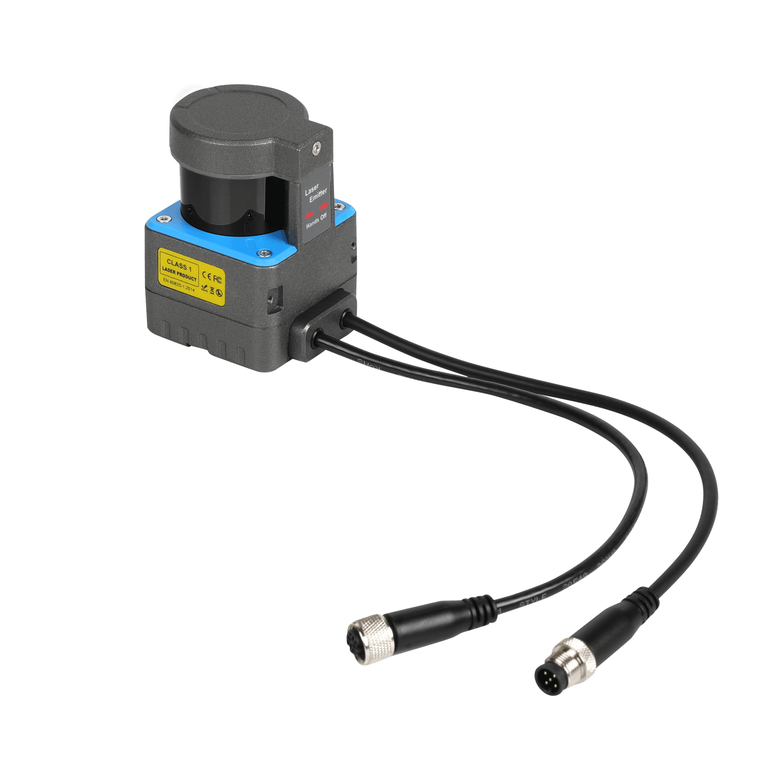 OLEI LR-1BS5 Series — Mini 2D zone LiDAR with built-in alarm outputs — the LR-1BS series.