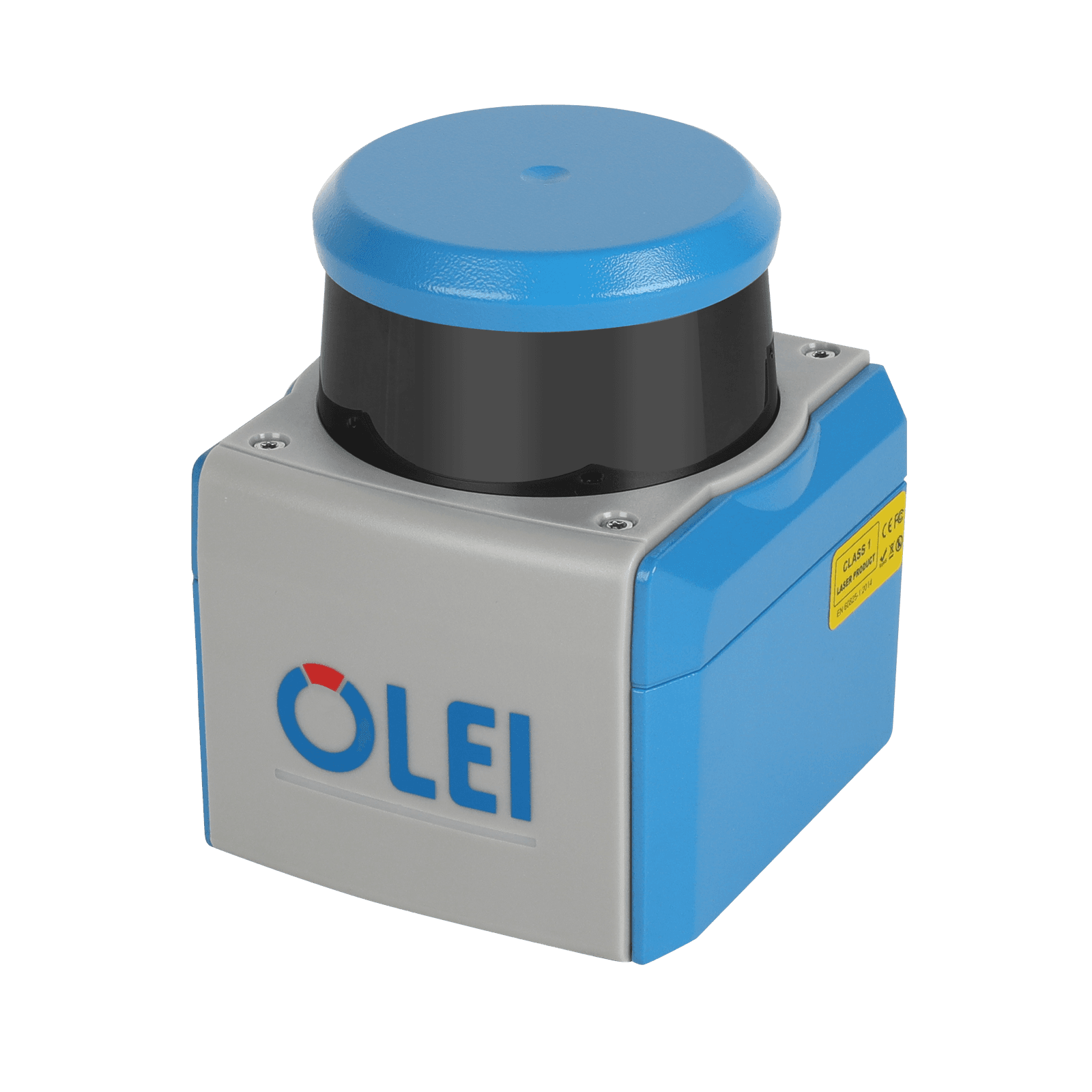 OLEI LR-1F — 360° 2D LiDAR — full-circle scanning for navigation and obstacle detection.