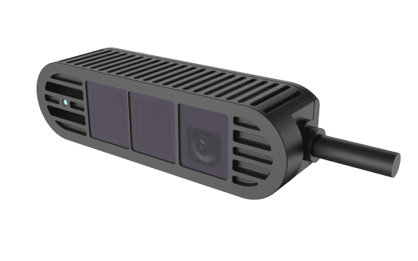 MRDVS S11 — Ultra-wide 140° dToF RGBD with ±1 cm accuracy for obstacle avoidance.